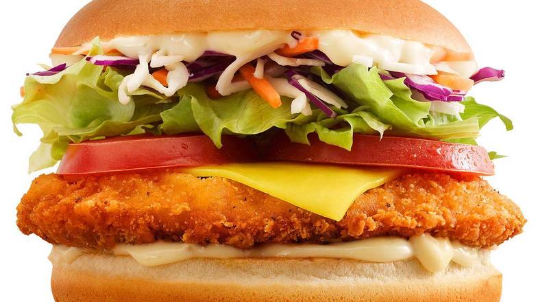 Chicken Schnitzel Burger